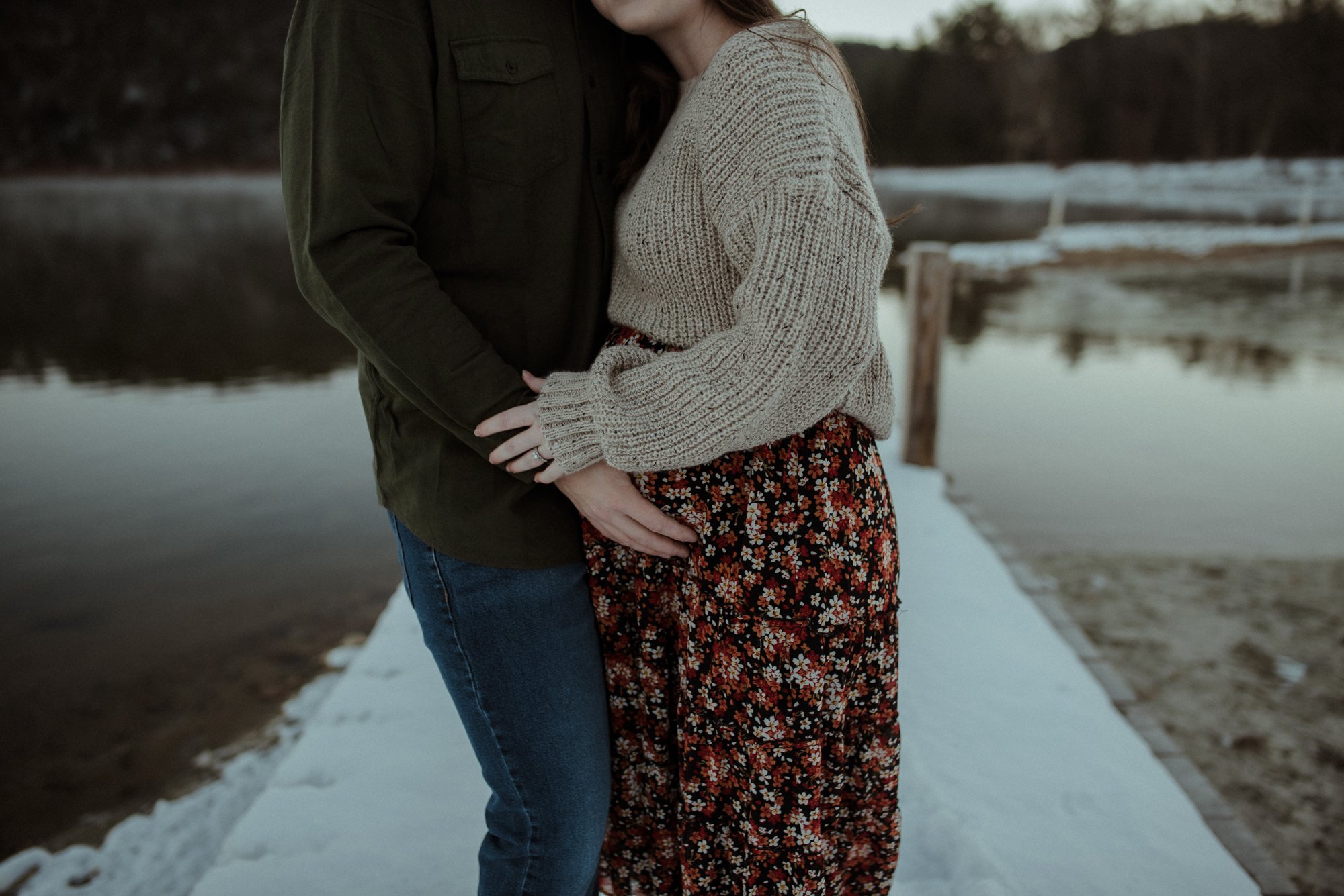 Shenandoah National Park Maternity Session - Virginia Lake Maternity - Winter Maternity Inspiration - White Sails Creative Photography_19.jpg