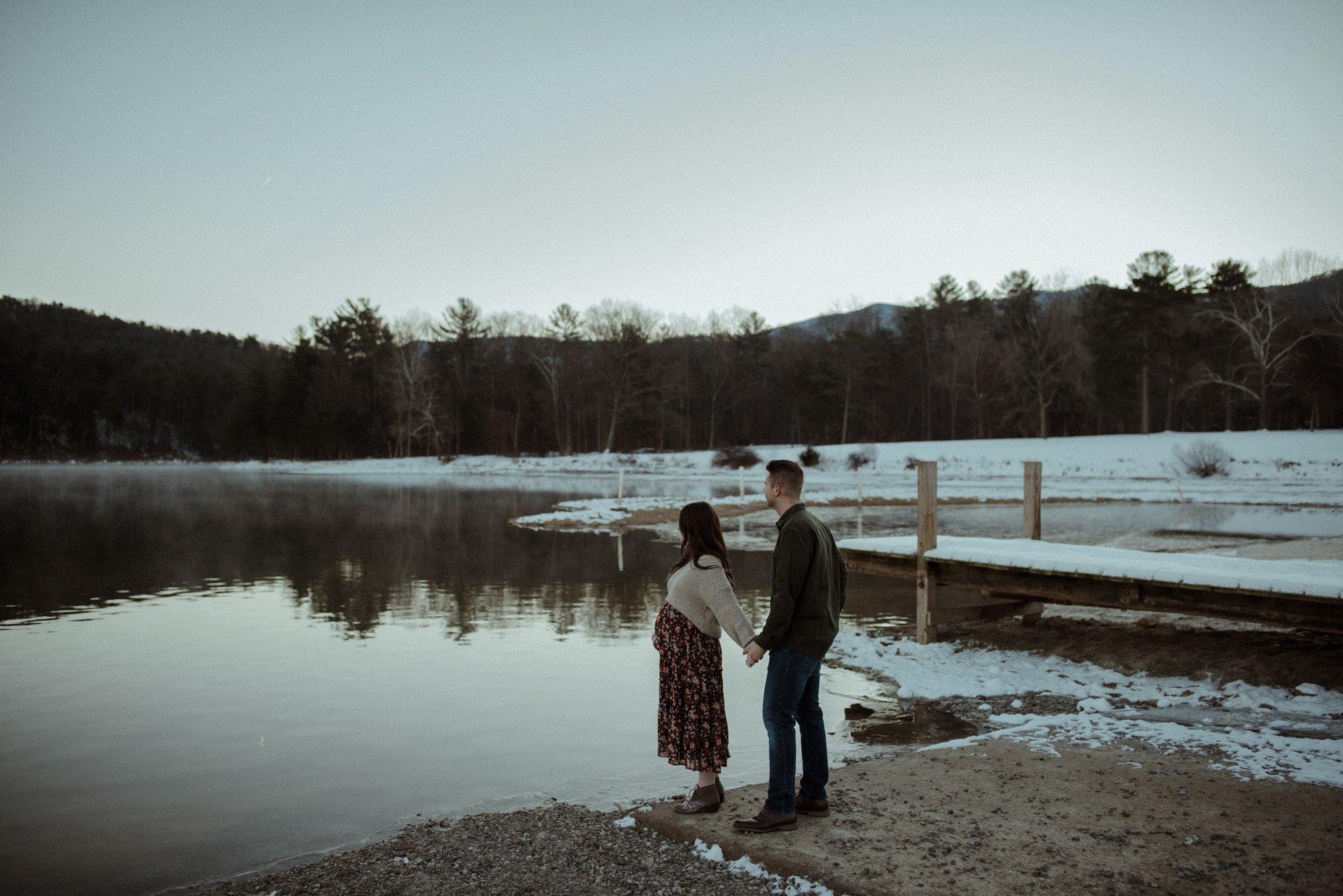 Shenandoah National Park Maternity Session - Virginia Lake Maternity - Winter Maternity Inspiration - White Sails Creative Photography_24.jpg