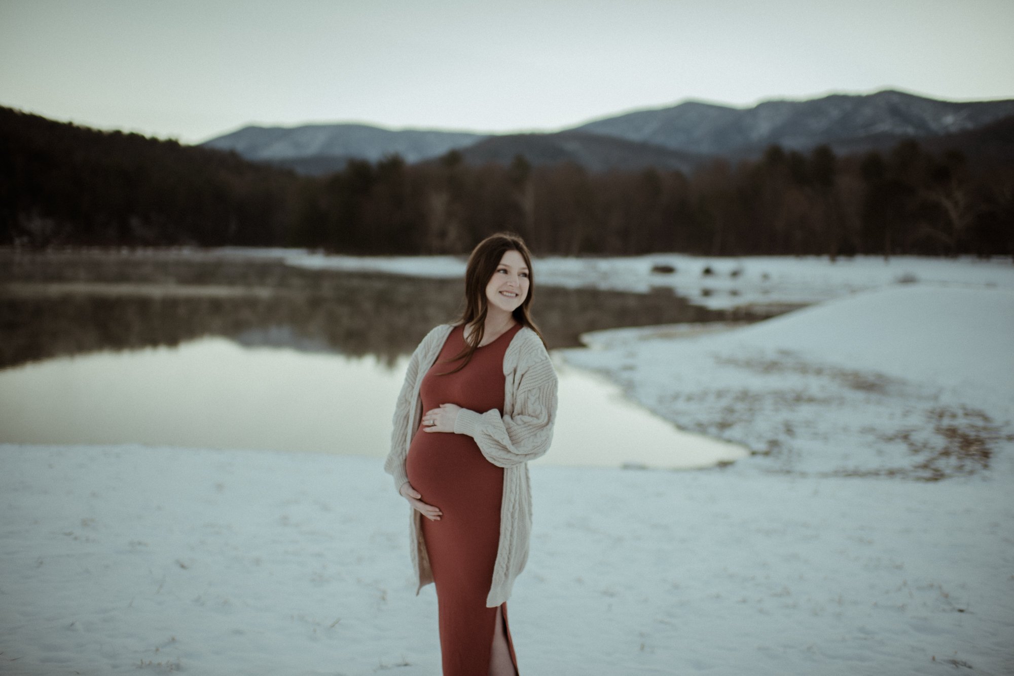 Shenandoah National Park Maternity Session - Virginia Lake Maternity - Winter Maternity Inspiration - White Sails Creative Photography_43.jpg