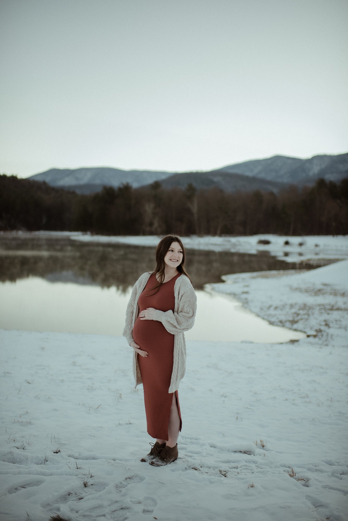 Shenandoah National Park Maternity Session - Virginia Lake Maternity - Winter Maternity Inspiration - White Sails Creative Photography_44.jpg