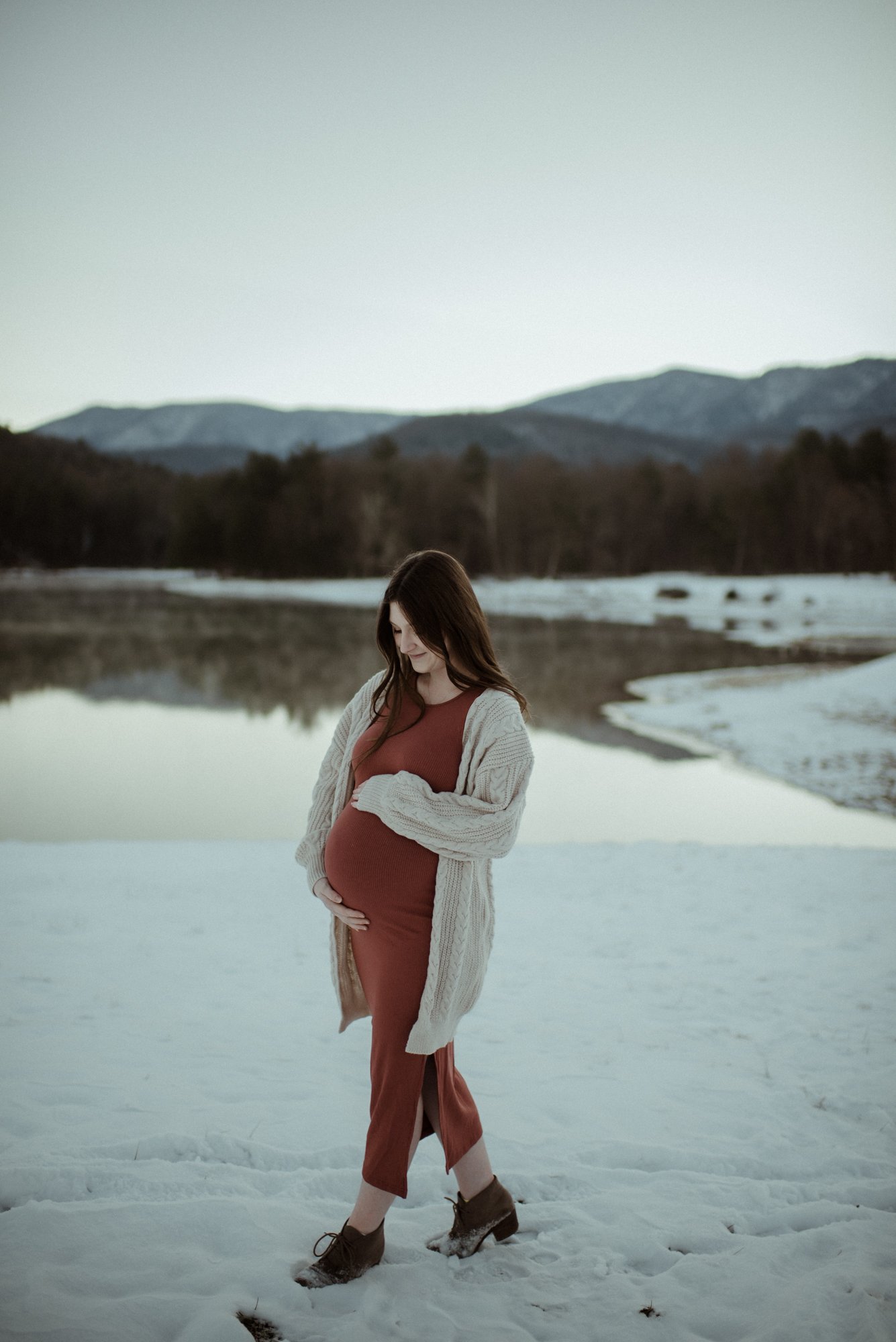 Shenandoah National Park Maternity Session - Virginia Lake Maternity - Winter Maternity Inspiration - White Sails Creative Photography_48.jpg