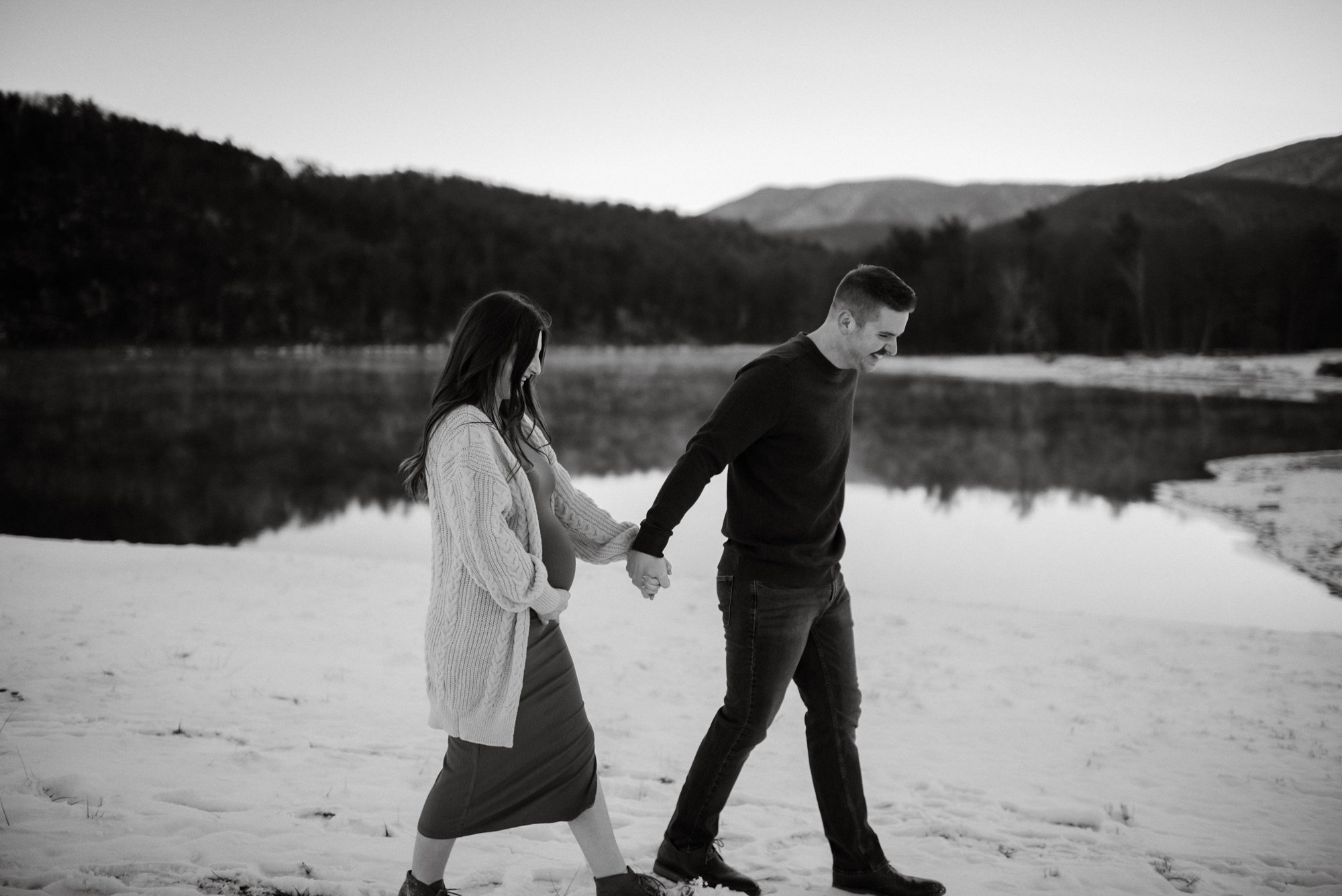 Shenandoah National Park Maternity Session - Virginia Lake Maternity - Winter Maternity Inspiration - White Sails Creative Photography_53.jpg