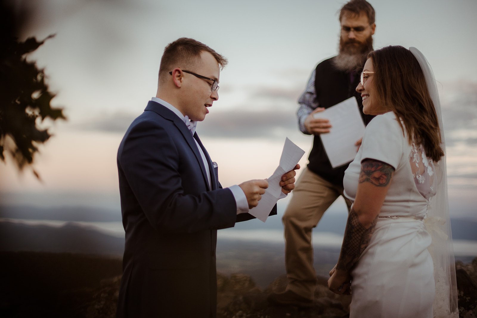Shenandoah National Park Hiking Elopement with Guests - White Sails Creative_25.jpg