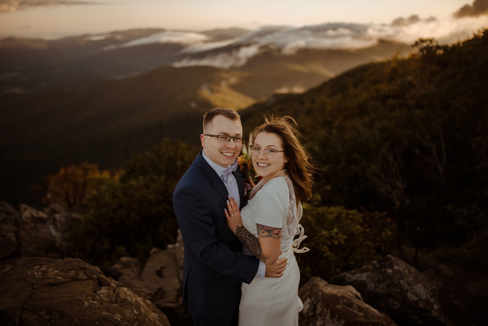 Shenandoah National Park Hiking Elopement with Guests - White Sails Creative_79.jpg