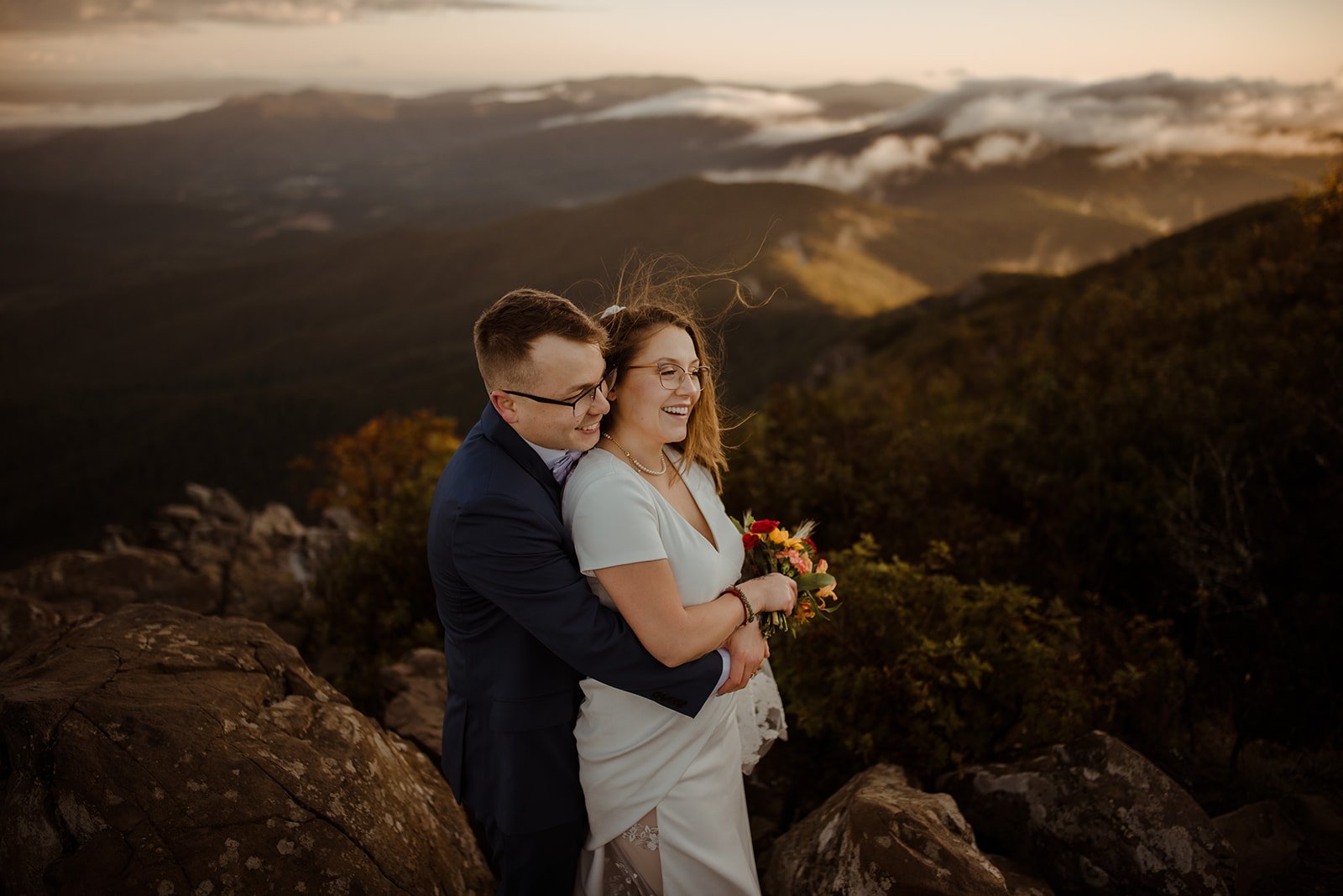 Shenandoah National Park Hiking Elopement with Guests - White Sails Creative_85.jpg