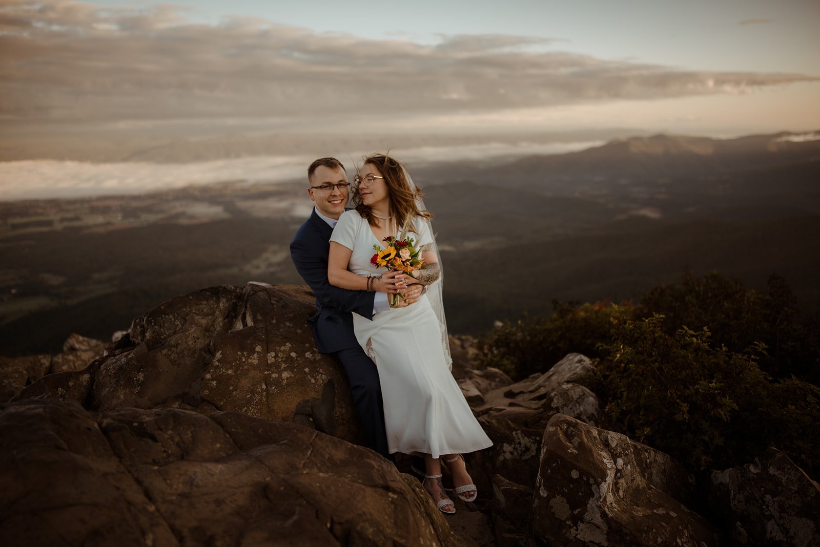 Shenandoah National Park Hiking Elopement with Guests - White Sails Creative_96.jpg
