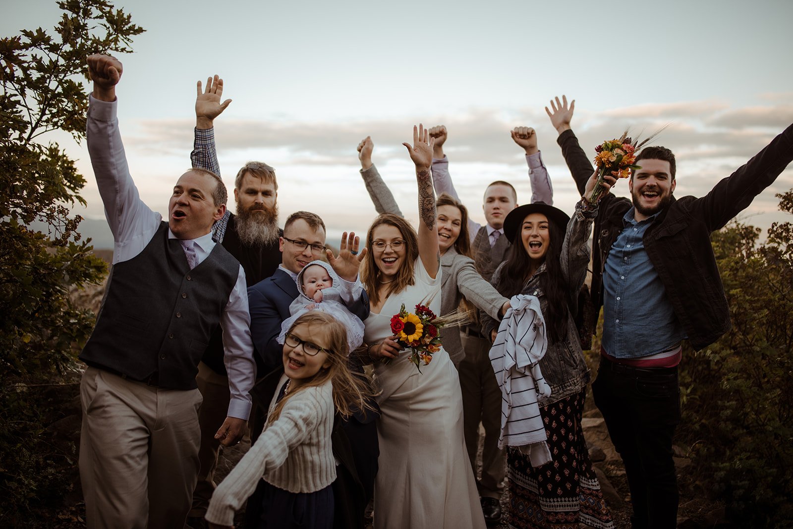 Shenandoah National Park Hiking Elopement with Guests - White Sails Creative_74.jpg