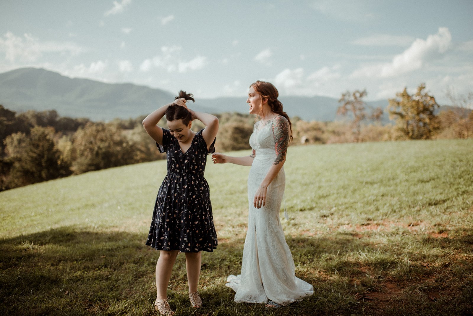 Intimate Airbnb Wedding in Virginia Mountains - Blue Ridge Wedding - White Sails Creative_44.jpg