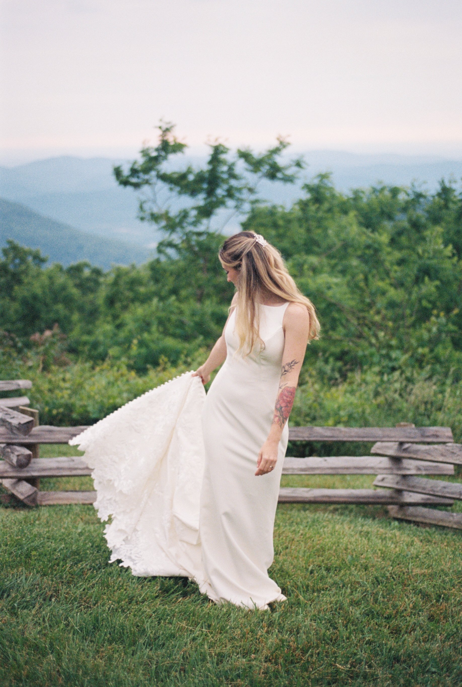 Shenandoah National Park Elopement on Film - Film Photographer in Blue Ridge Mountains Virginia_17.jpg