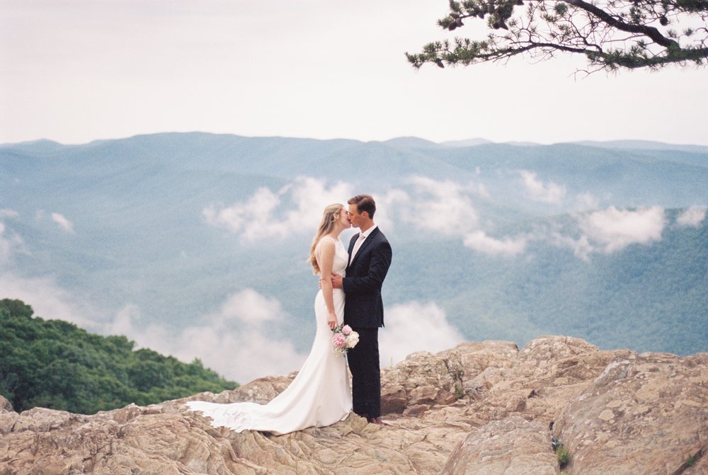 Shenandoah National Park Elopement on Film - Film Photographer in Blue Ridge Mountains Virginia_23.jpg