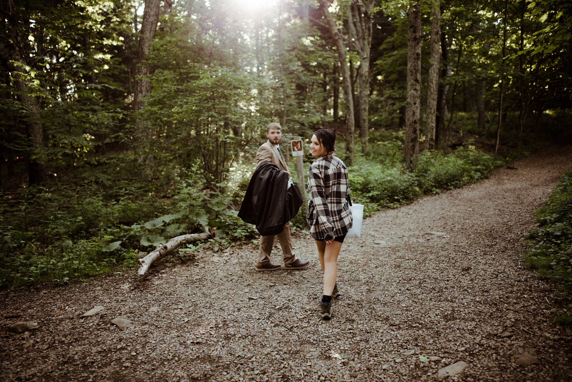 Sunset Elopement on Stony Man Summit in Shenandoah National Park - White Sails Creative Elopement Photography - July Elopement on the Blue Ridge Parkway.jpg