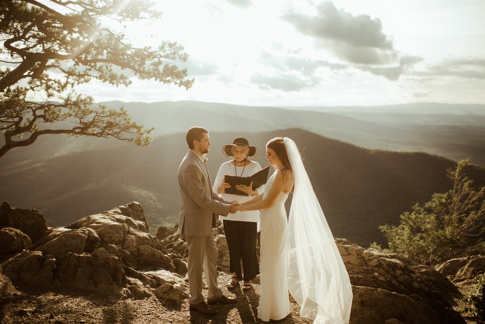 Sunset Elopement at Ravens Roost Overlook Blue Ridge Parkway Elopement Photographer in Virginia - White Sails Creative - Virginia Elopement Inspiration_17.jpg