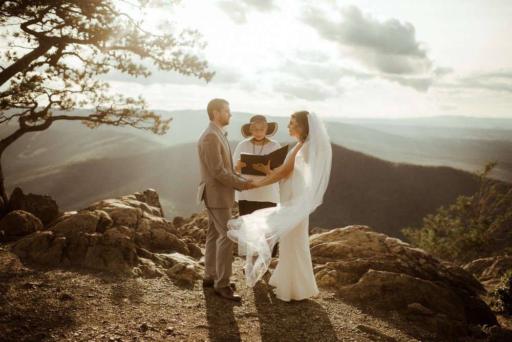 Sunset Elopement at Ravens Roost Overlook Blue Ridge Parkway Elopement Photographer in Virginia - White Sails Creative - Virginia Elopement Inspiration_18.jpg