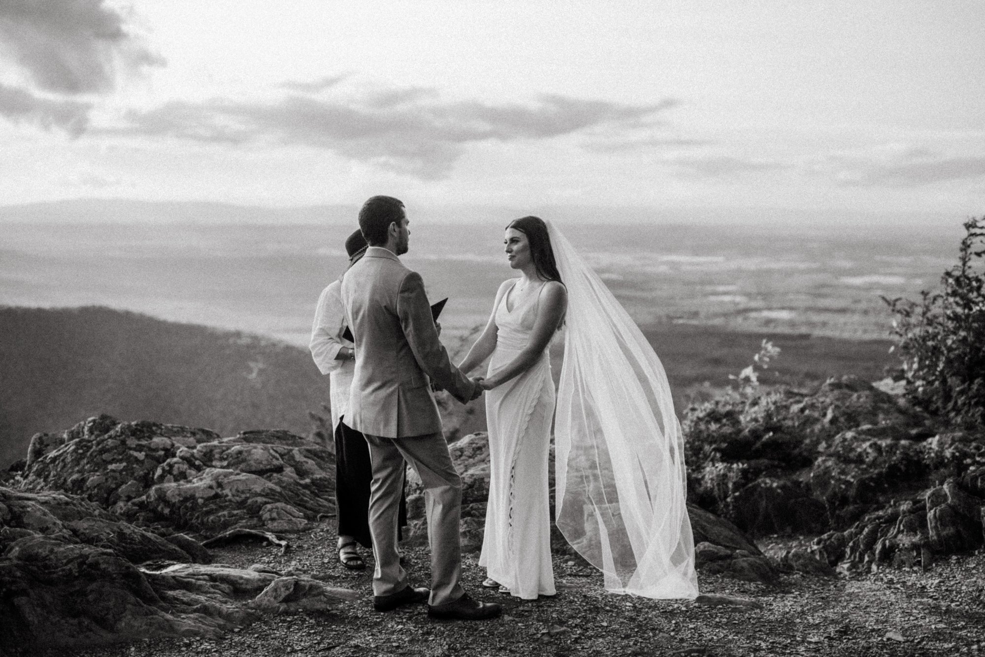 Sunset Elopement at Ravens Roost Overlook Blue Ridge Parkway Elopement Photographer in Virginia - White Sails Creative - Virginia Elopement Inspiration_23.jpg