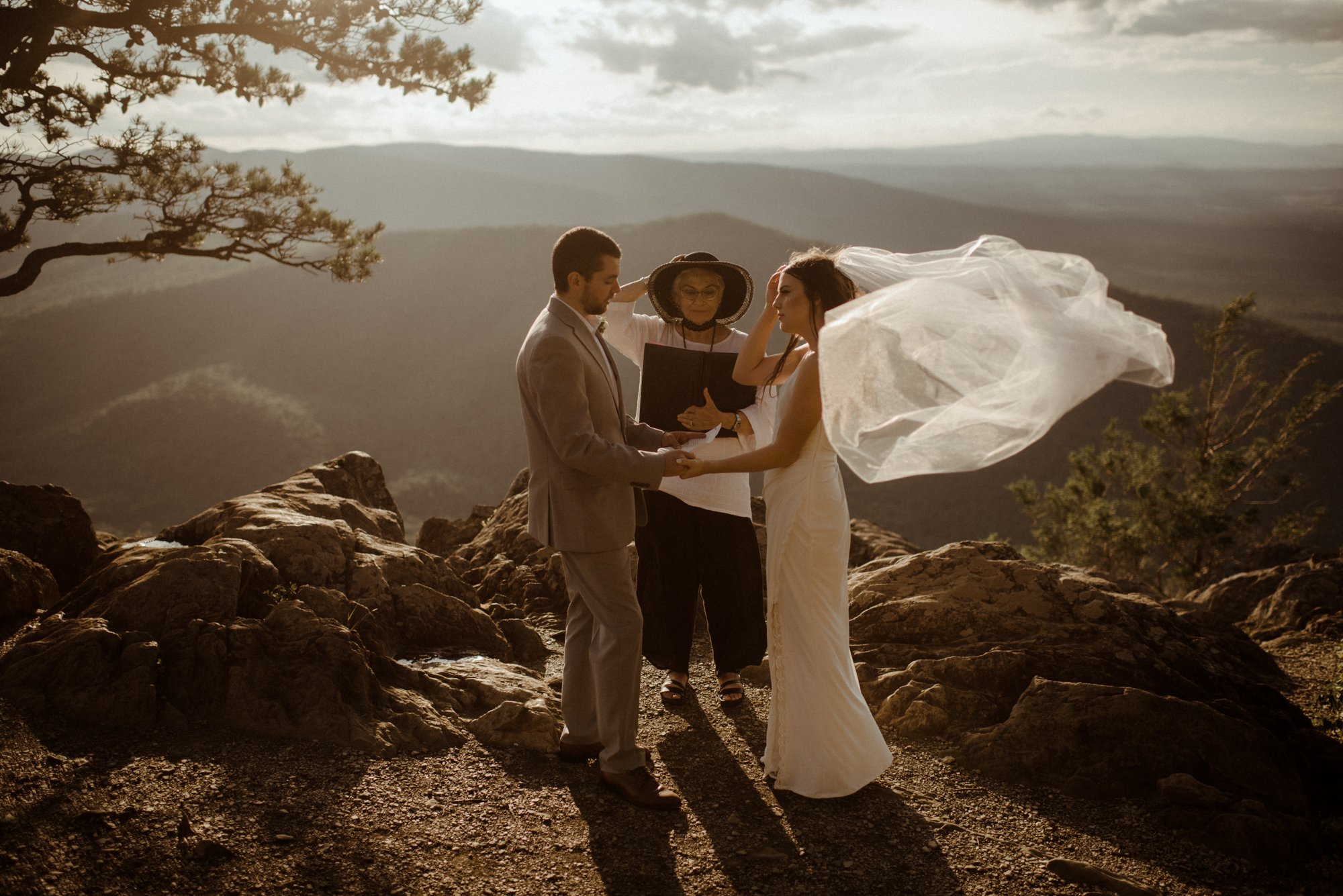 Sunset Elopement at Ravens Roost Overlook Blue Ridge Parkway Elopement Photographer in Virginia - White Sails Creative - Virginia Elopement Inspiration_32.jpg