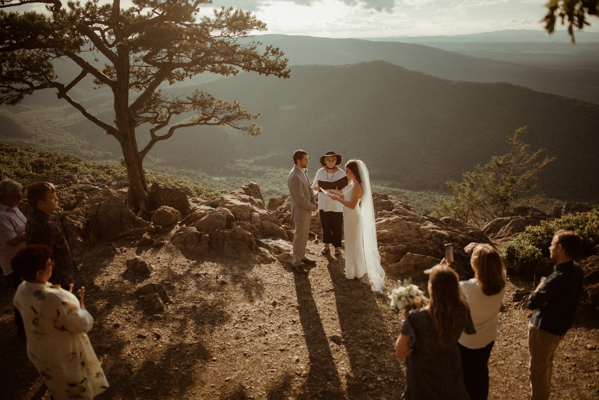 Sunset Elopement at Ravens Roost Overlook Blue Ridge Parkway Elopement Photographer in Virginia - White Sails Creative - Virginia Elopement Inspiration_34.jpg