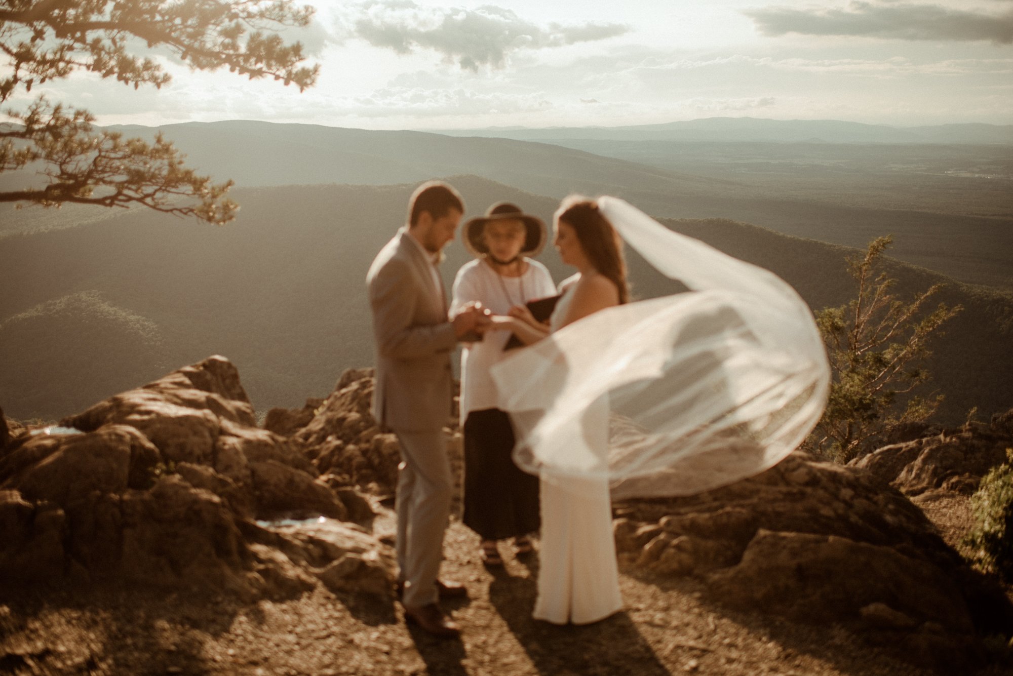 Sunset Elopement at Ravens Roost Overlook Blue Ridge Parkway Elopement Photographer in Virginia - White Sails Creative - Virginia Elopement Inspiration_35.jpg