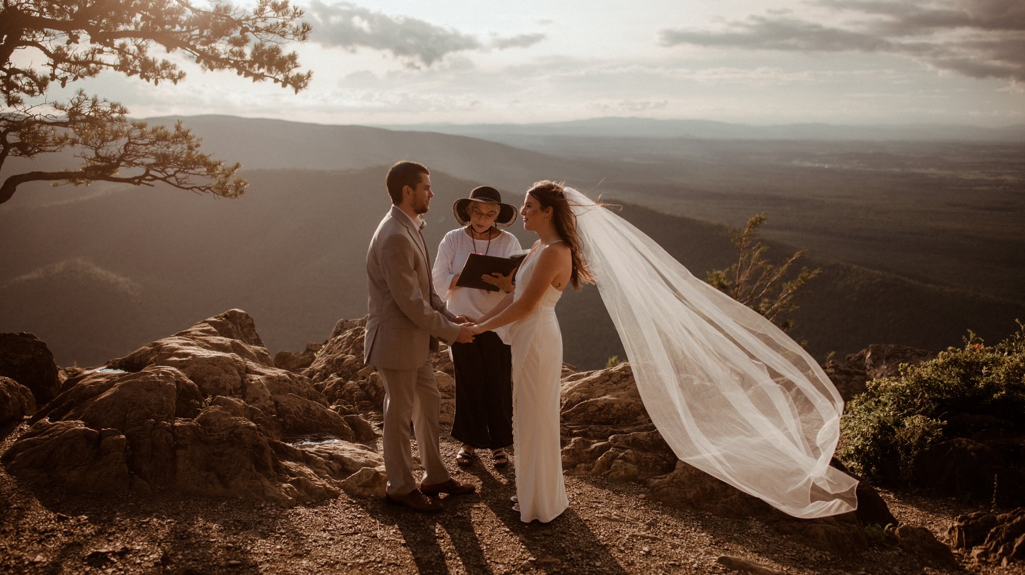 Sunset Elopement at Ravens Roost Overlook Blue Ridge Parkway Elopement Photographer in Virginia - White Sails Creative - Virginia Elopement Inspiration_41.jpg