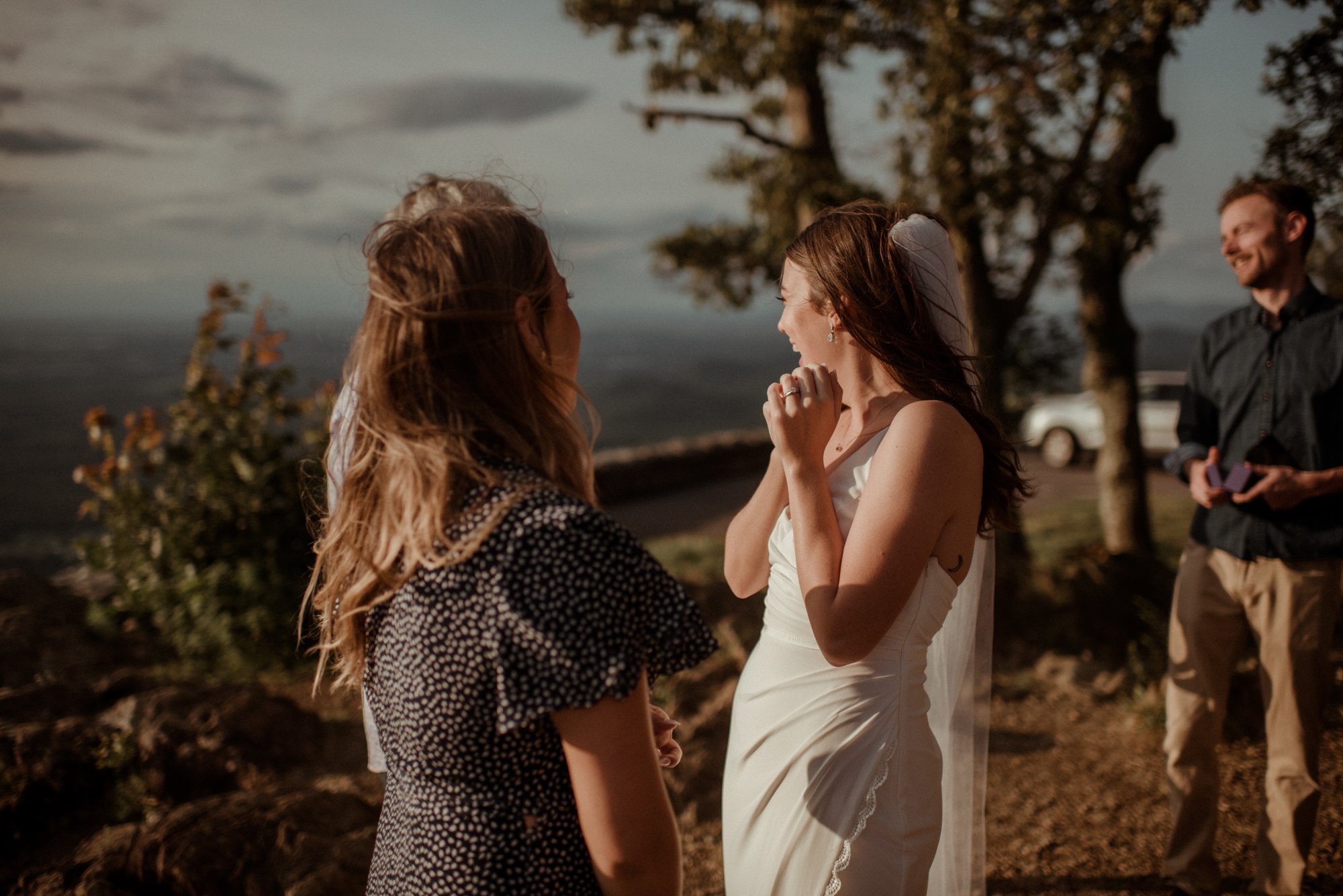 Sunset Elopement at Ravens Roost Overlook Blue Ridge Parkway Elopement Photographer in Virginia - White Sails Creative - Virginia Elopement Inspiration_46.jpg