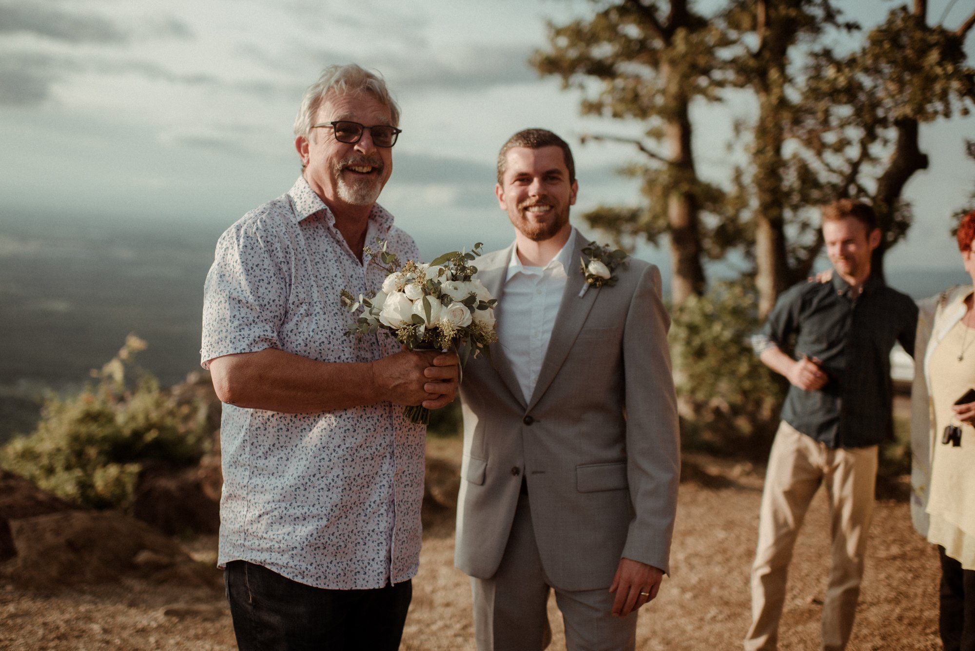 Sunset Elopement at Ravens Roost Overlook Blue Ridge Parkway Elopement Photographer in Virginia - White Sails Creative - Virginia Elopement Inspiration_50.jpg