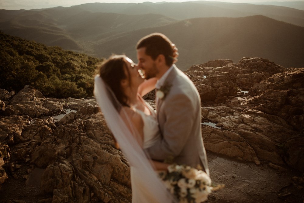 Sunset Elopement at Ravens Roost Overlook Blue Ridge Parkway Elopement Photographer in Virginia - White Sails Creative - Virginia Elopement Inspiration_75.jpg