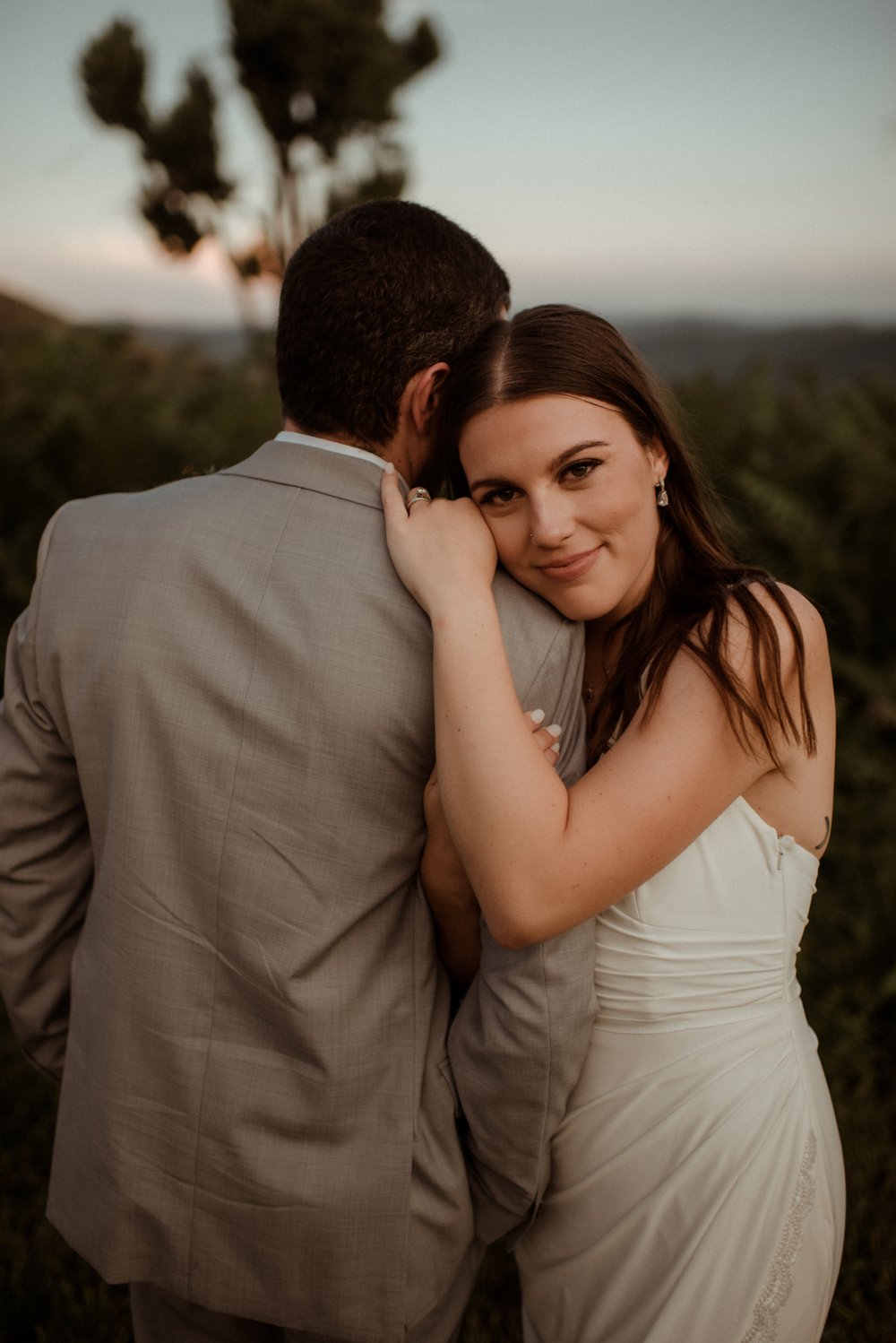 Sunset Elopement at Ravens Roost Overlook Blue Ridge Parkway Elopement Photographer in Virginia - White Sails Creative - Virginia Elopement Inspiration_107.jpg