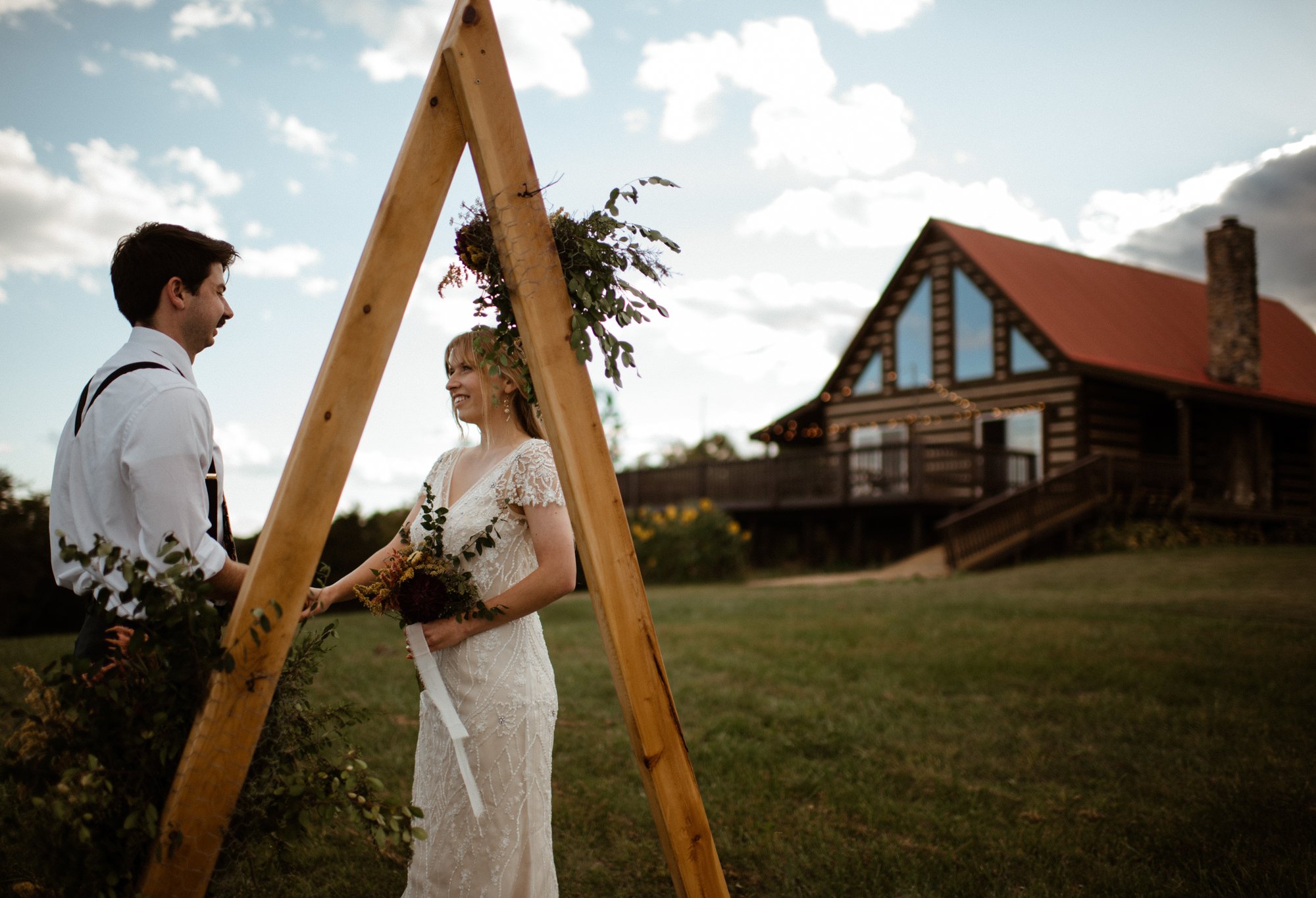 Sill and Glade Cabin Elopement in Virginia - Mountain Airbnb Elopement - White Sails Creative - Blue Ridge Mountains Elopement Cabin Inspiration_10.jpg