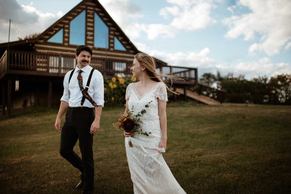 Sill and Glade Cabin Elopement in Virginia - Mountain Airbnb Elopement - White Sails Creative - Blue Ridge Mountains Elopement Cabin Inspiration_15.jpg