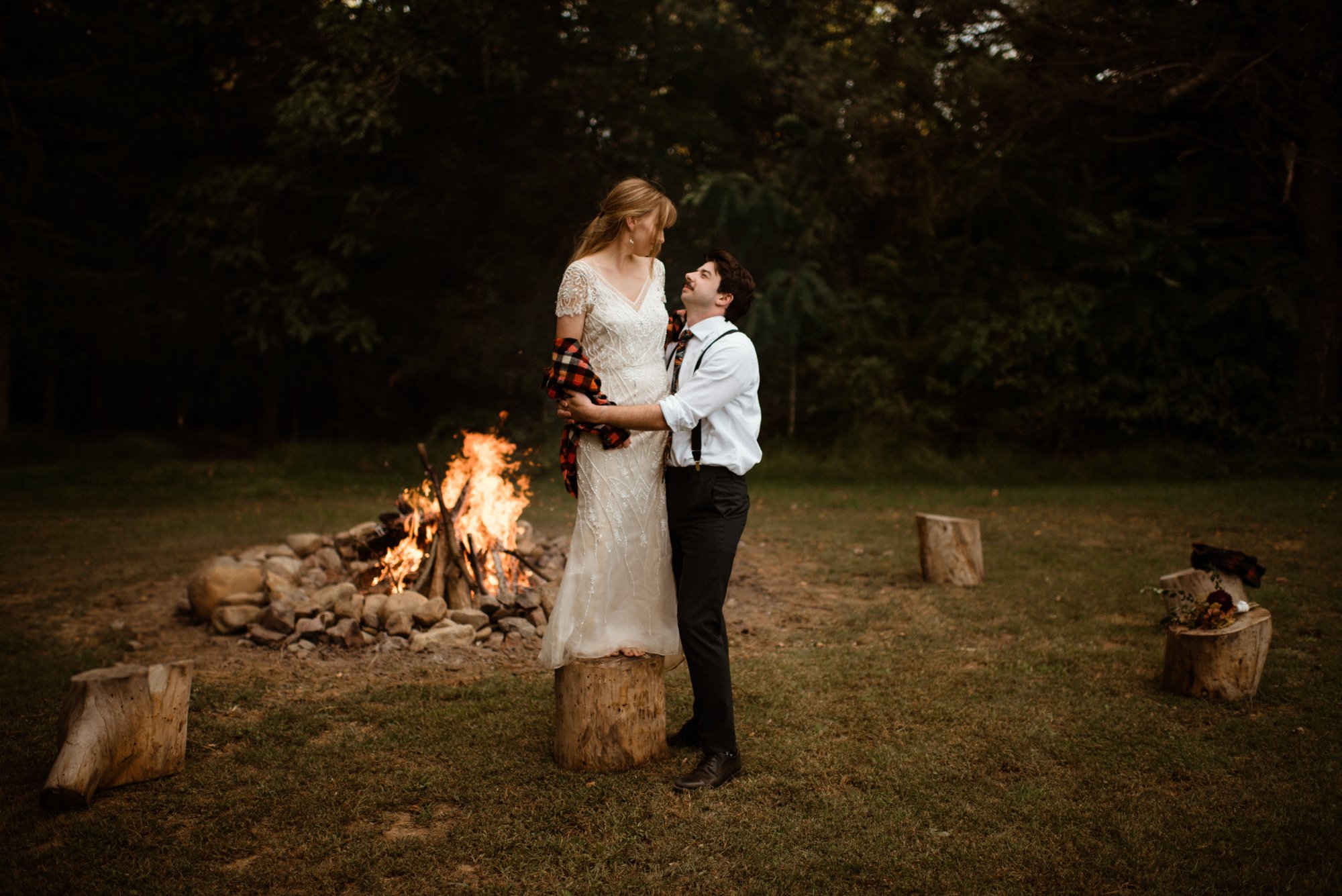 Sill and Glade Cabin Elopement in Virginia - Mountain Airbnb Elopement - White Sails Creative - Blue Ridge Mountains Elopement Cabin Inspiration_22.jpg