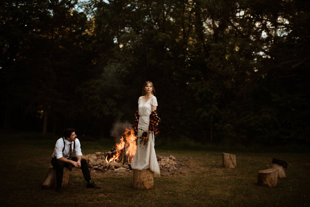 Sill and Glade Cabin Elopement in Virginia - Mountain Airbnb Elopement - White Sails Creative - Blue Ridge Mountains Elopement Cabin Inspiration_24.jpg