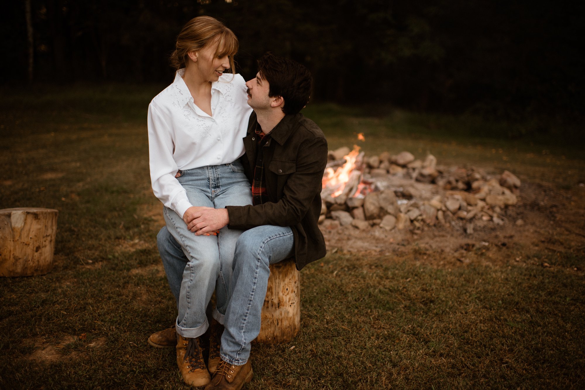 Sill and Glade Cabin Elopement in Virginia - Mountain Airbnb Elopement - White Sails Creative - Blue Ridge Mountains Elopement Cabin Inspiration_40.jpg
