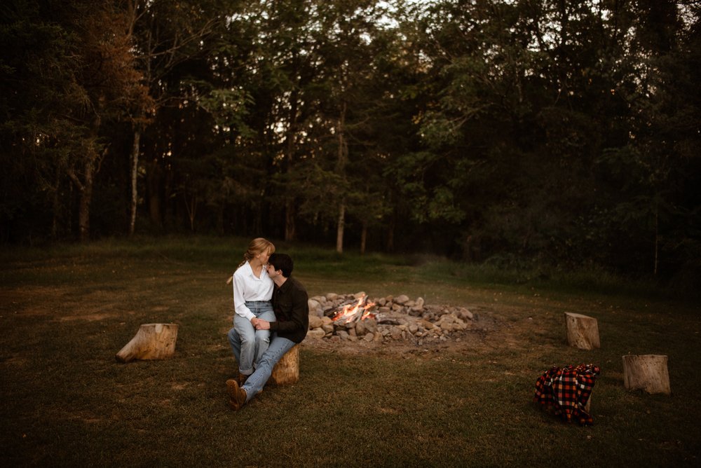 Sill and Glade Cabin Elopement in Virginia - Mountain Airbnb Elopement - White Sails Creative - Blue Ridge Mountains Elopement Cabin Inspiration_42.jpg