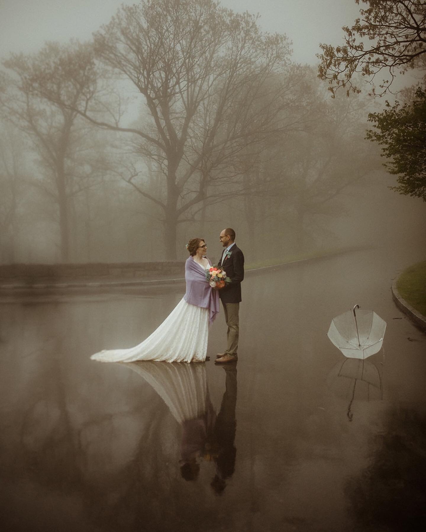 An elopement in the rain on top of the blue ridge mountains ~

These are the kind of elopements I live for because I love rainy days. There is nothing better than the dreamy and mystical atmosphere it allows.

Are you interested in eloping in the mou