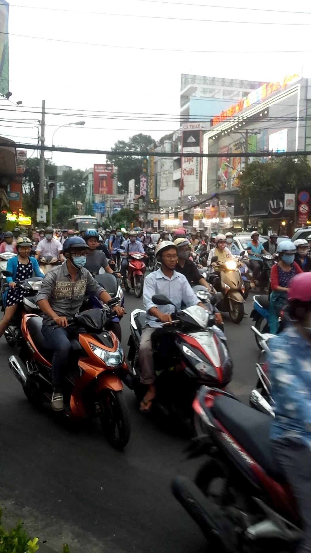 Saigon traffic 