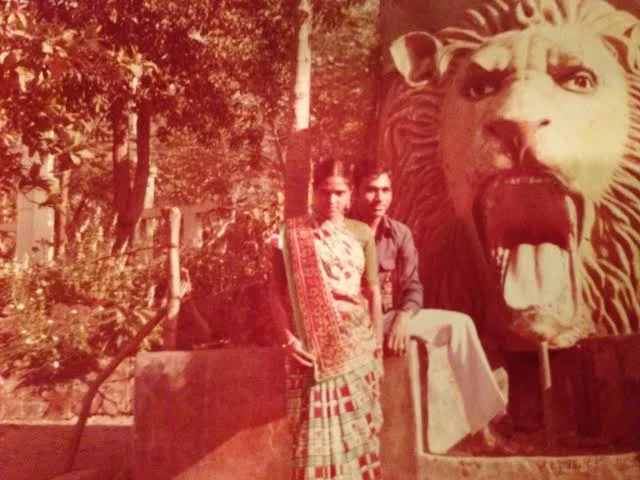 My parents in Mumbai, India