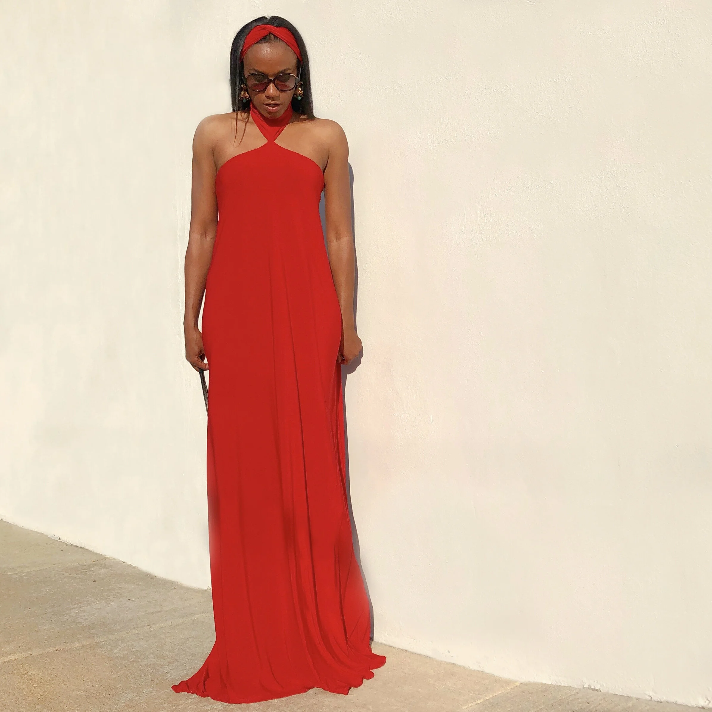 Dereck Halter Maxi Dress — Jeanette Limas