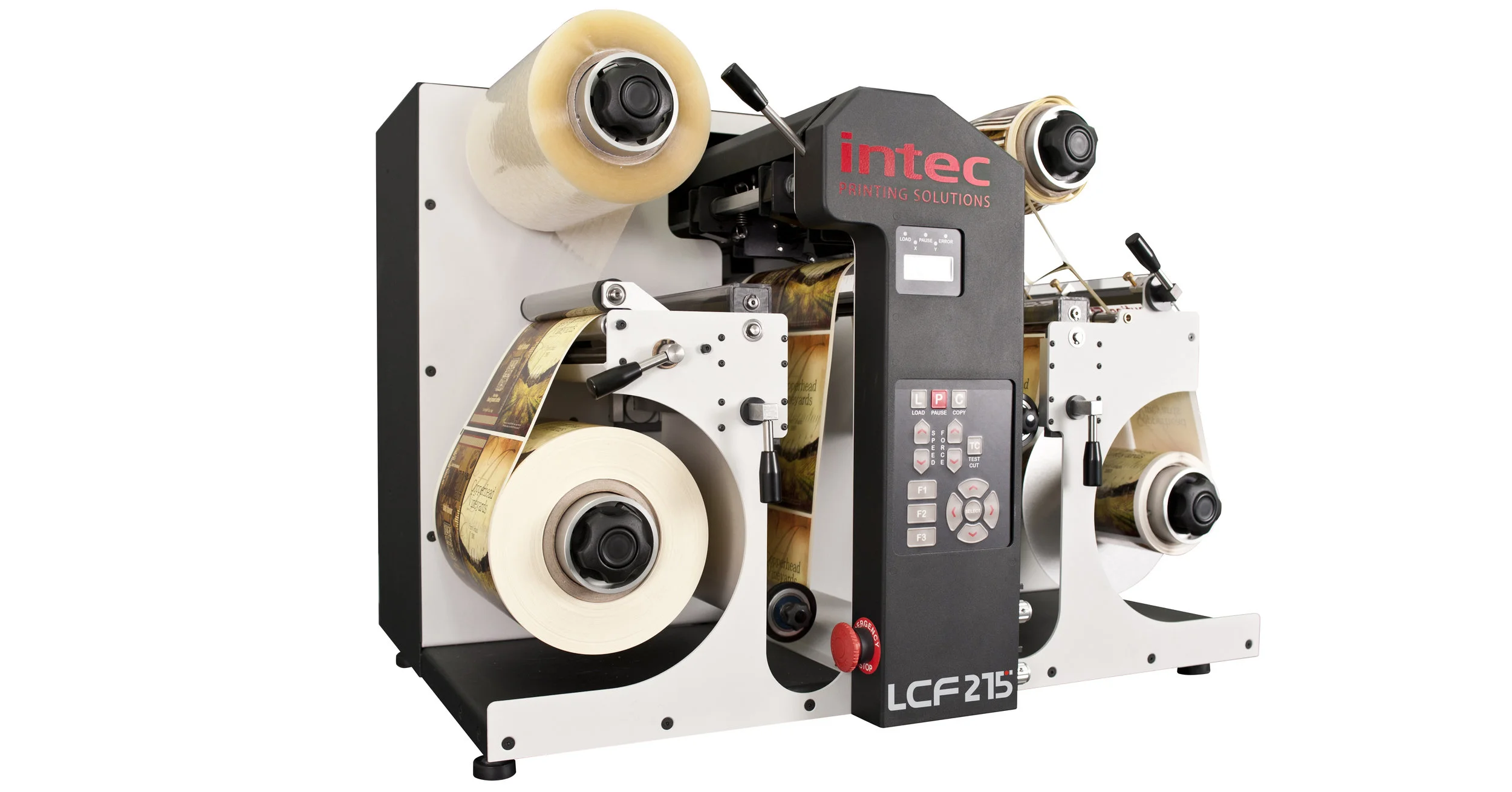 The fully specified LPS215 label printing and finishing solution includes everything your business needs to produce high quality labels with ease and efficiency. This superb system includes the LP215 label printer, LCF215 label finishing solution and the Intec RIP pod complete with PC workstation and all the software needed to produce on demand labels. The LP215 printer is the ideal solution for any business that requires high quality, short to medium run label production.