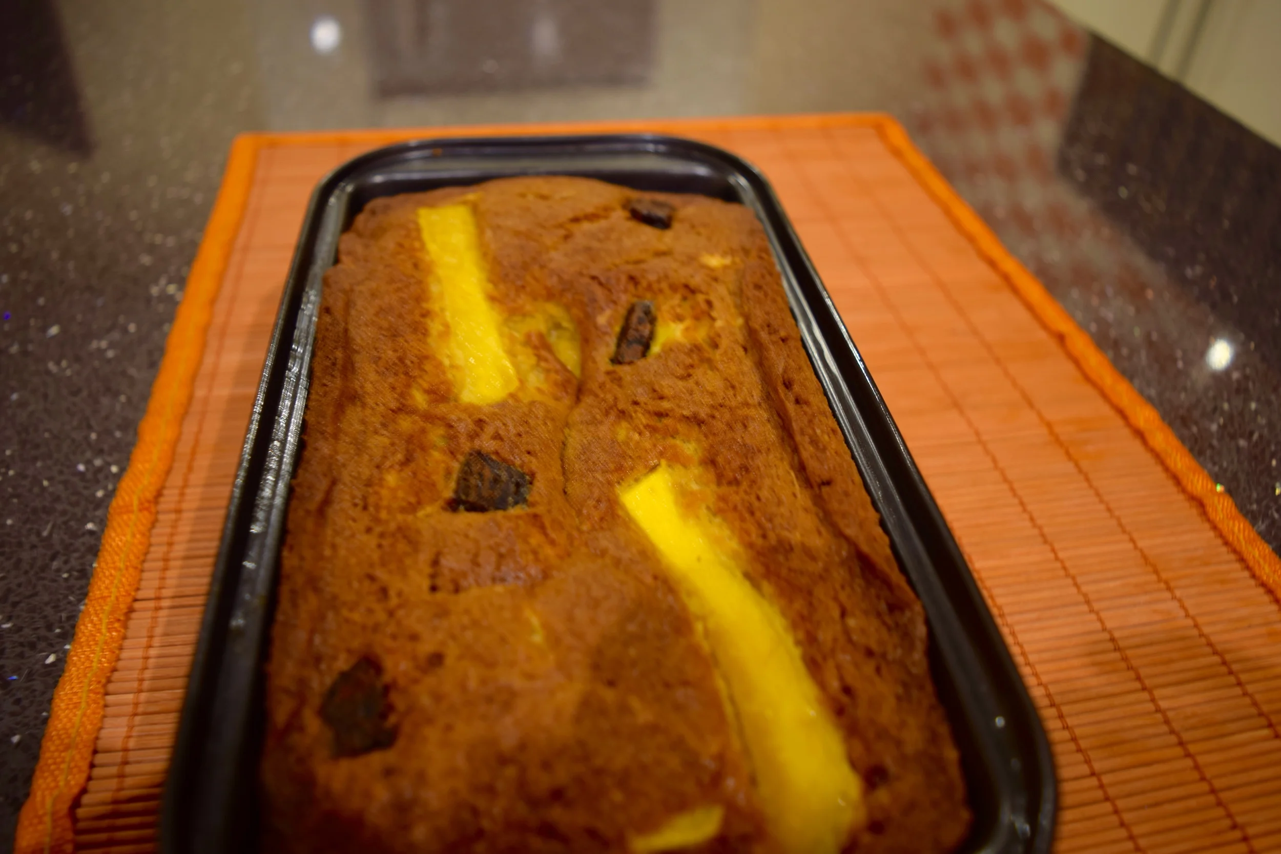 Mango date bread