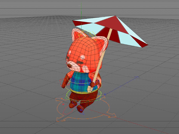 With a general layout all set, I could finally start to dive into the aesthetics and details of the character and scenes! I use Cinema4D for most of 3D modeling and animations. This includes making all the weather conditions and variants. Sounds bo