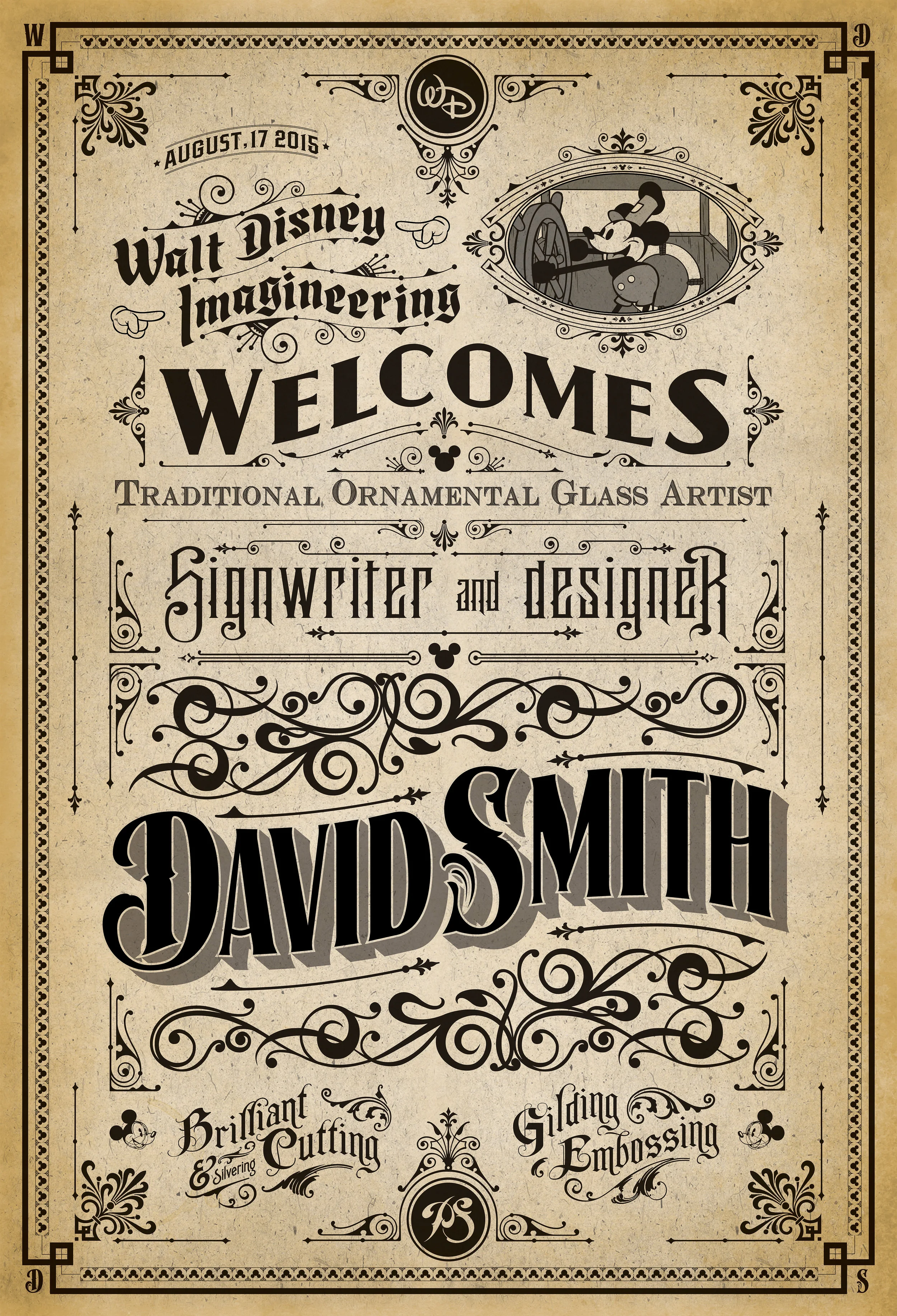  Design, Lettering, Framing 