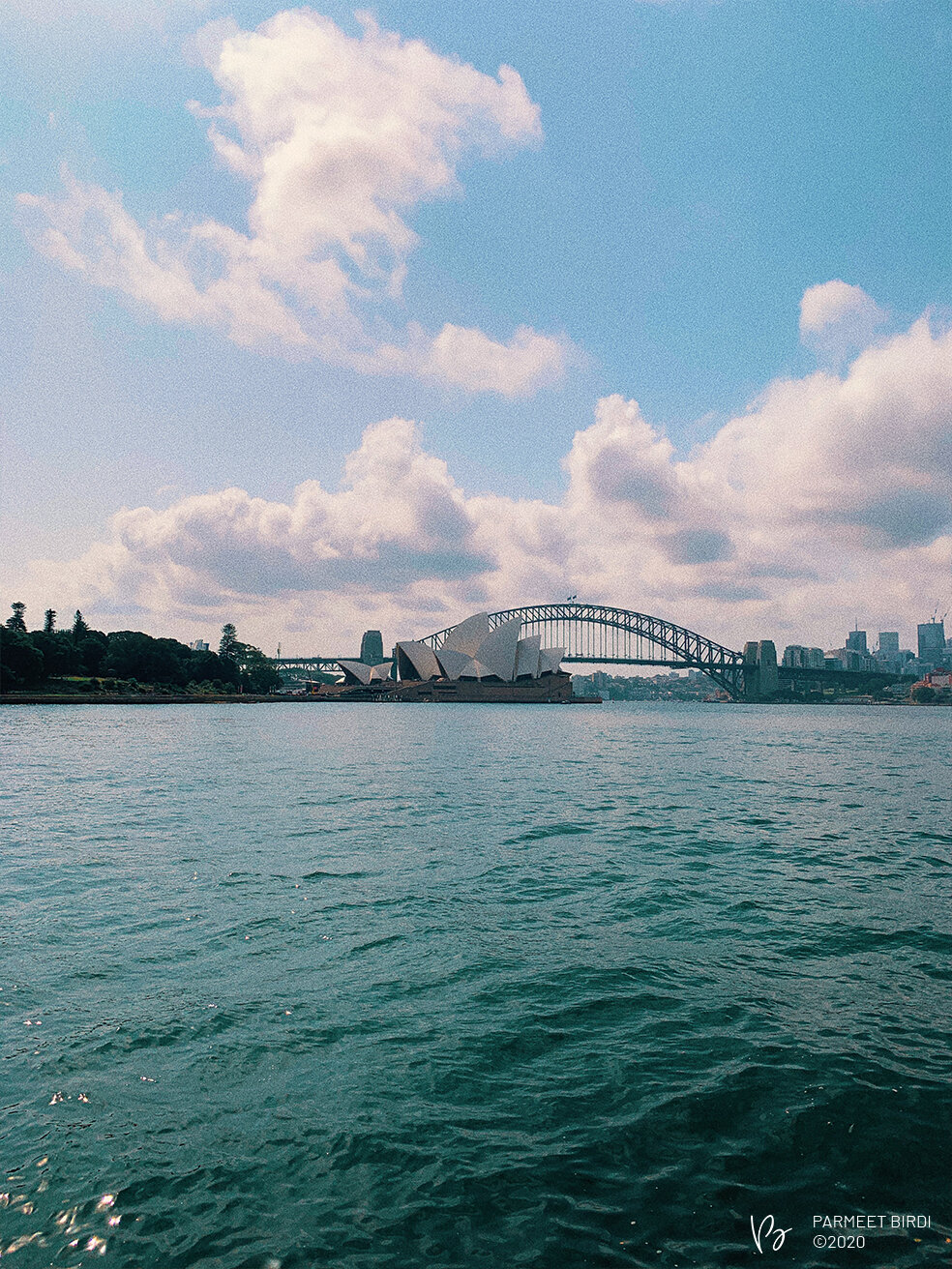  The Opera House &amp; Harbour Bridge from Mrs. Macquarie’s Chair 