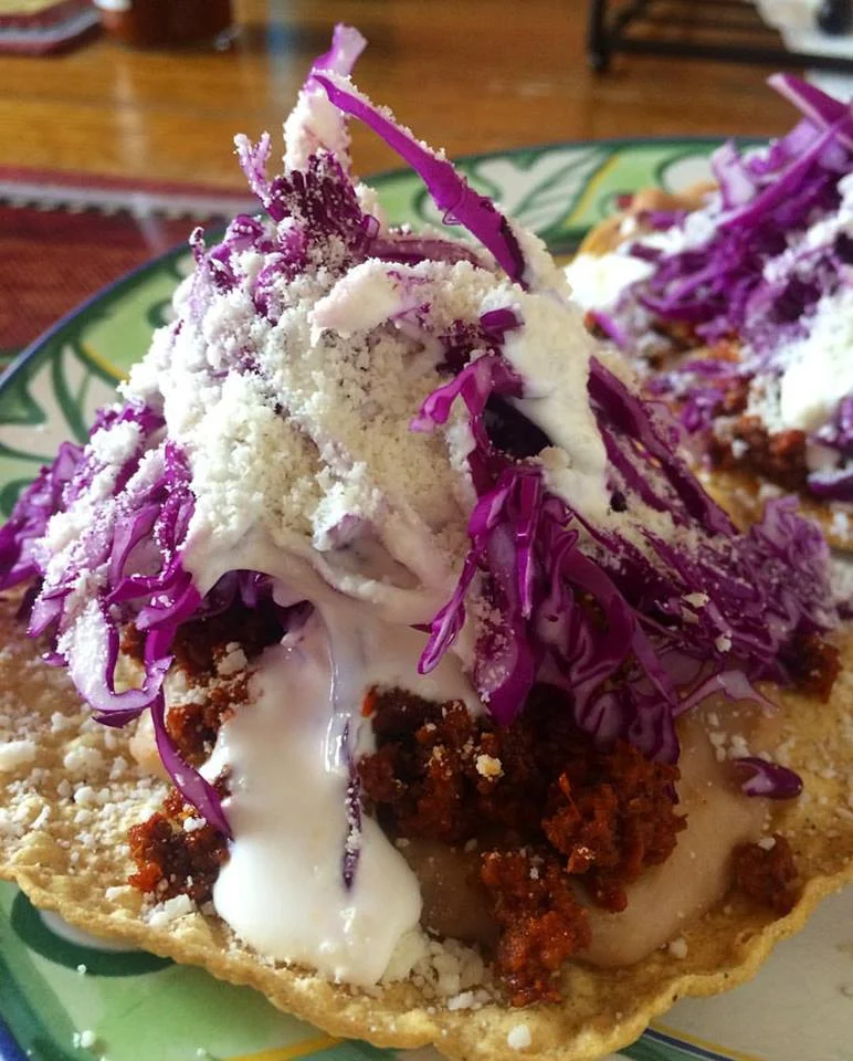 Chorizo Tostadas - As seen on FOX 5 San Diego