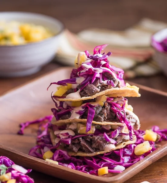 Claudia's Cocina- Pork Cheek Tostada - Photography by: Diane Cu, Todd Porter - ALL Rights Reserved