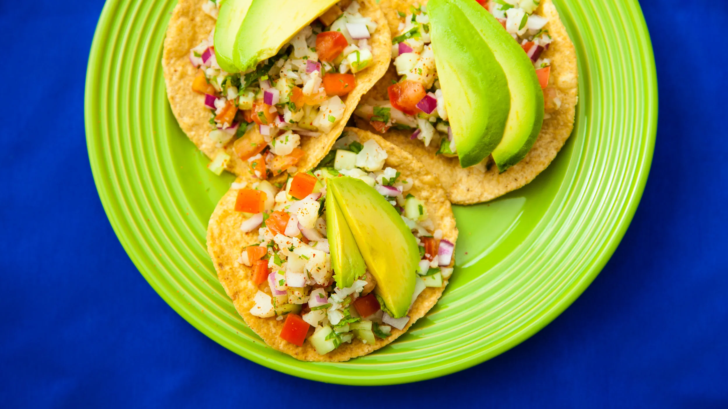 Tajín Cauliflower Ceviche