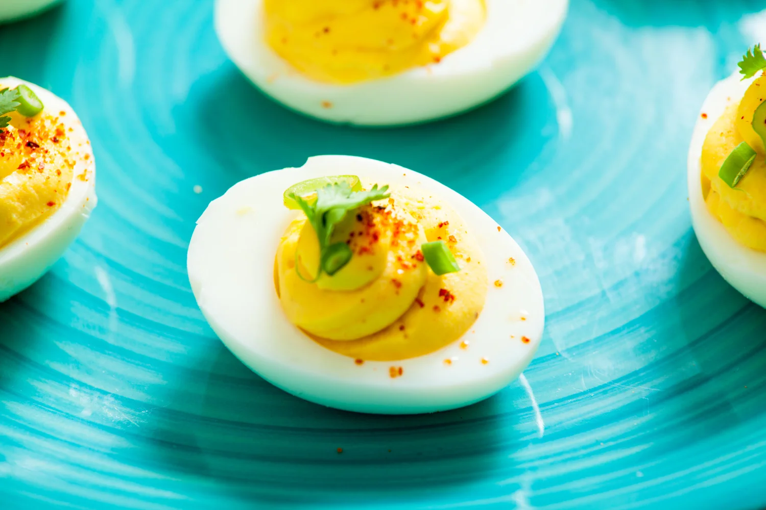 Tajín Deviled Eggs — Claudia's Cocina
