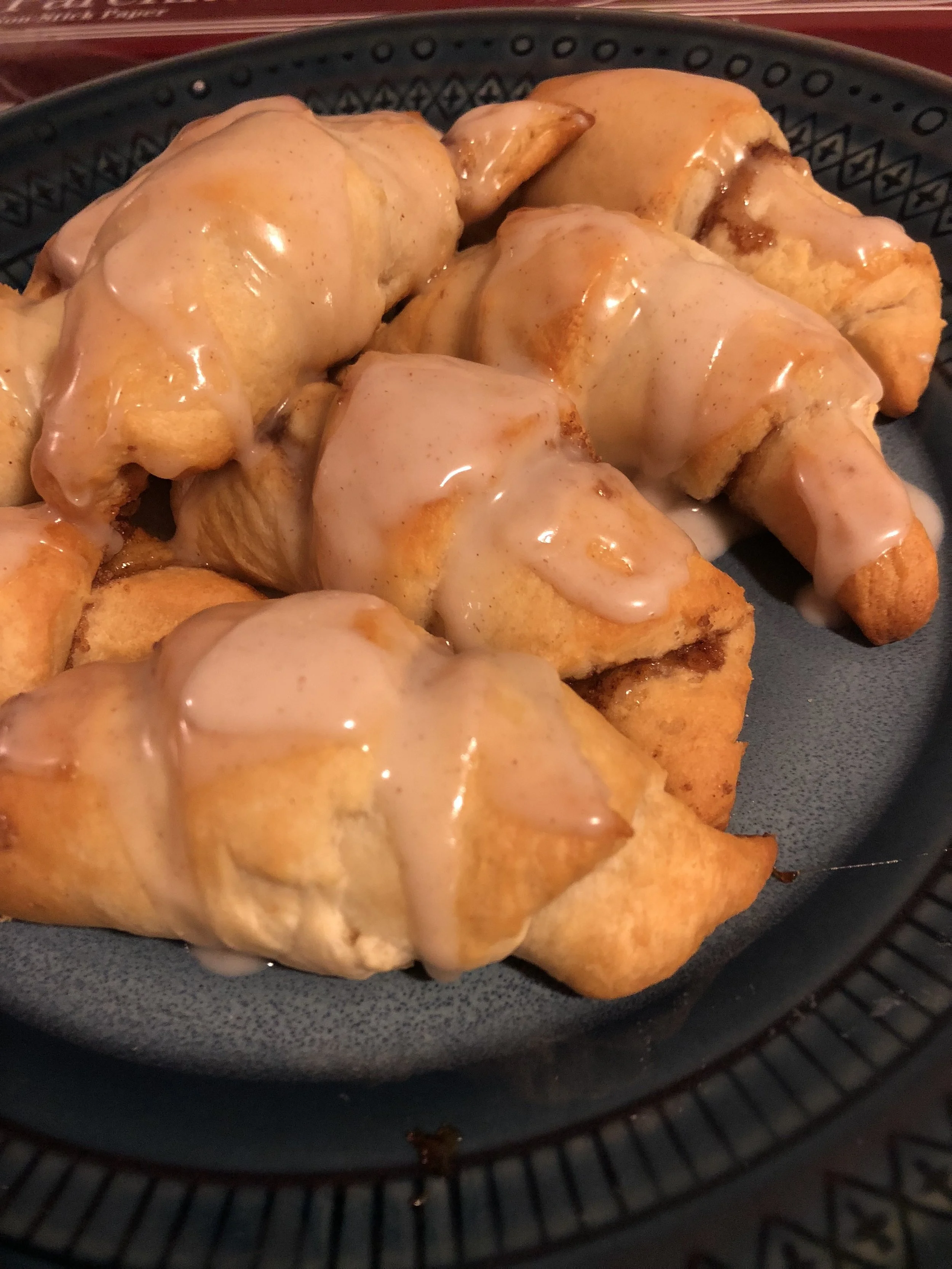Cinnamon Raisin Crescent Rolls
