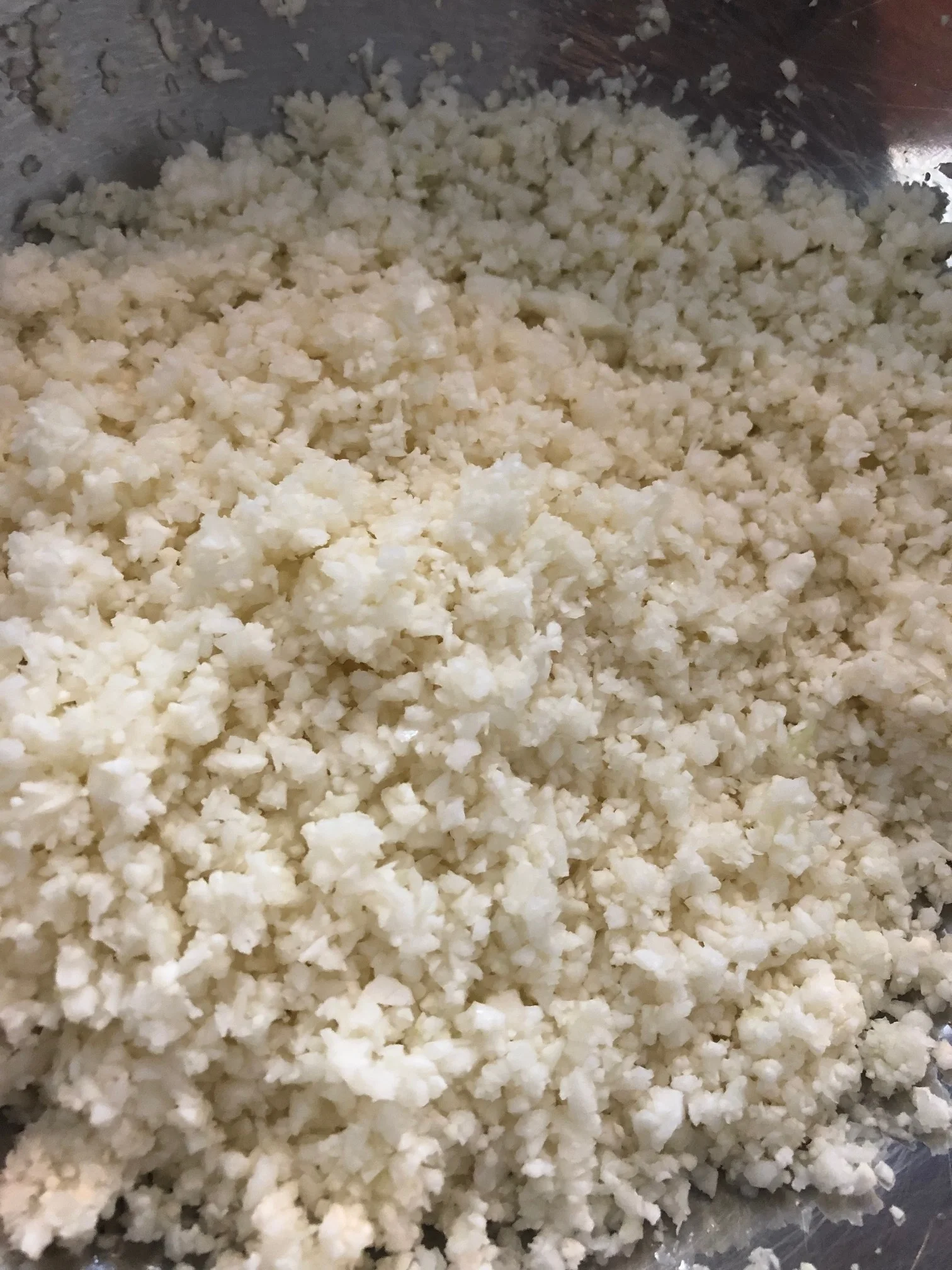 Riced Cauliflower