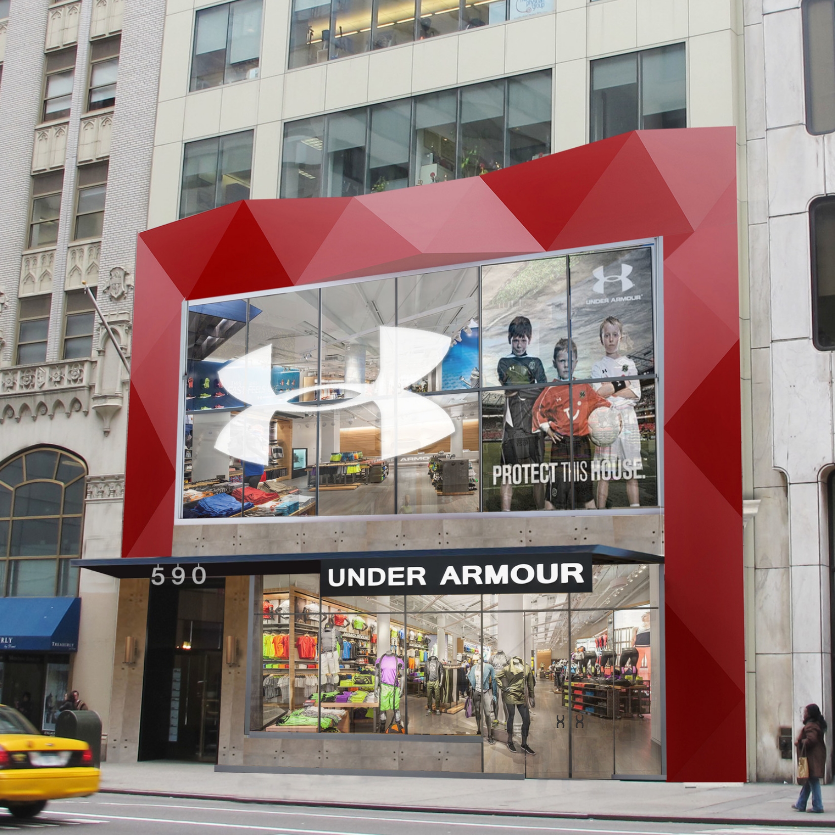 Rendering for Under Armour