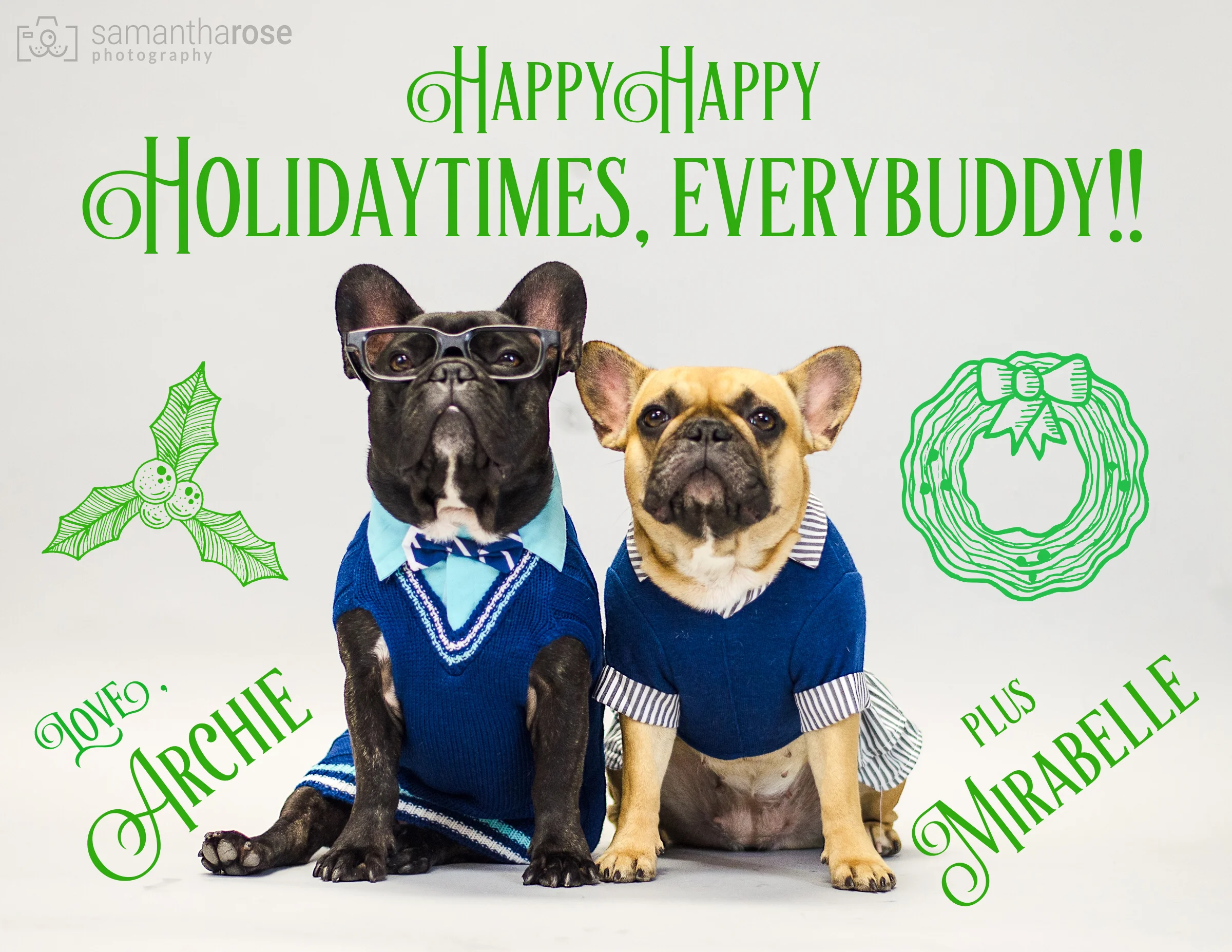 This is what our Howdycard looked like that we sent to everybuddy that sent us one!! 