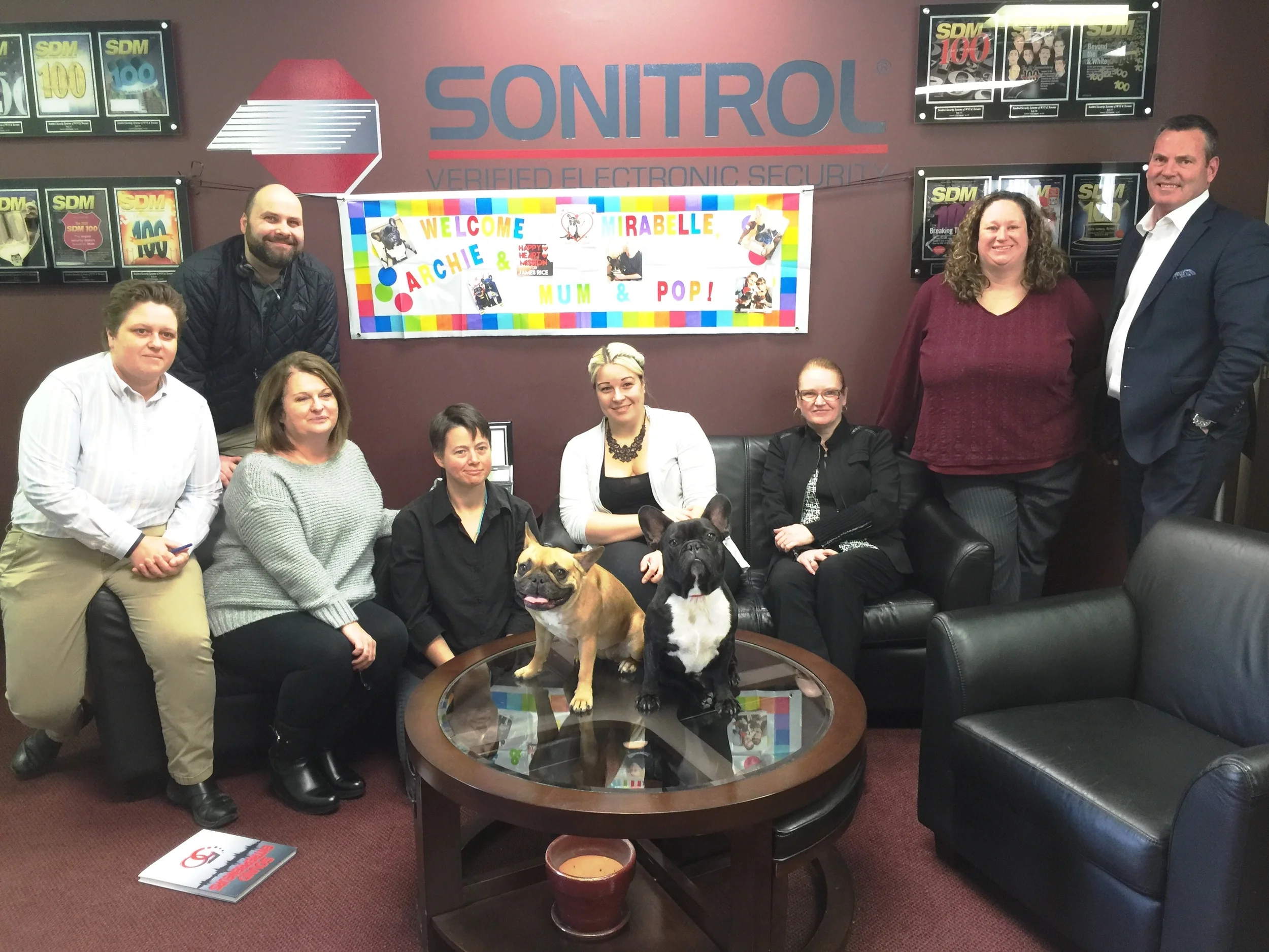 The Staff of SONITROL in Mississauga, March 2nd, 2016